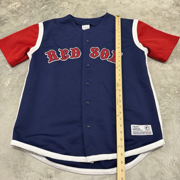 MLB Major League Baseball True Fan Boston Red Sox Blank Jersey Size Medium - Picture 2 of 6